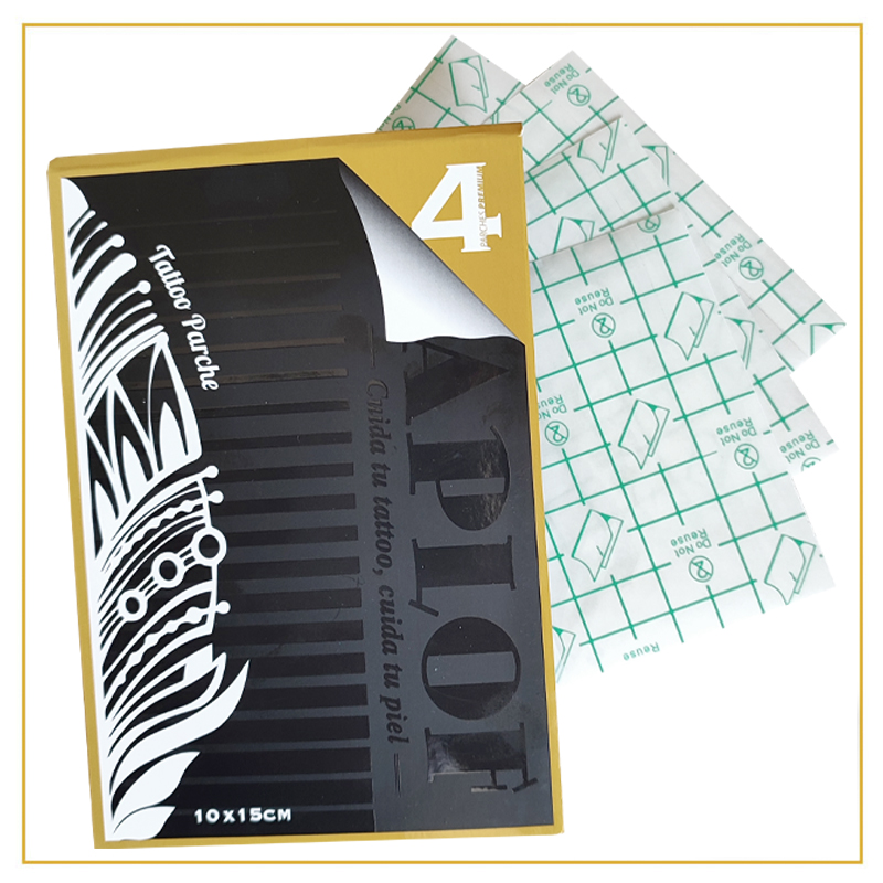 4 TATTOO PARCHES 10x15cm